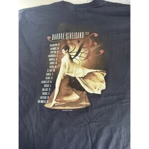Barbara Streisand 2006 Tour Concert T-Shirt Black  XL